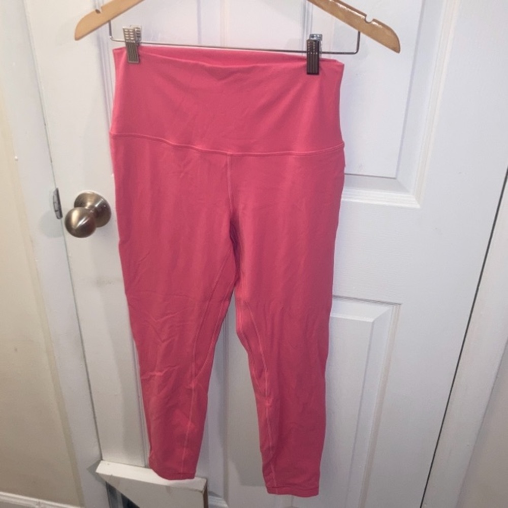 Lululemon Athletica Vibrant Pink Leggings